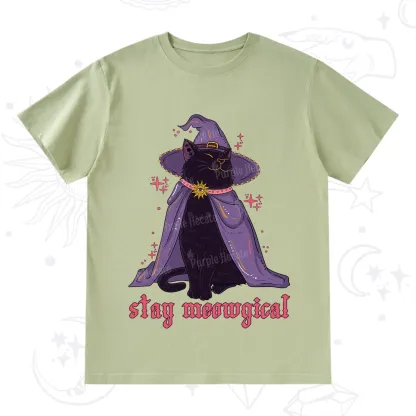 Purplehecate Stay Meowgical Cat T-Shirt
