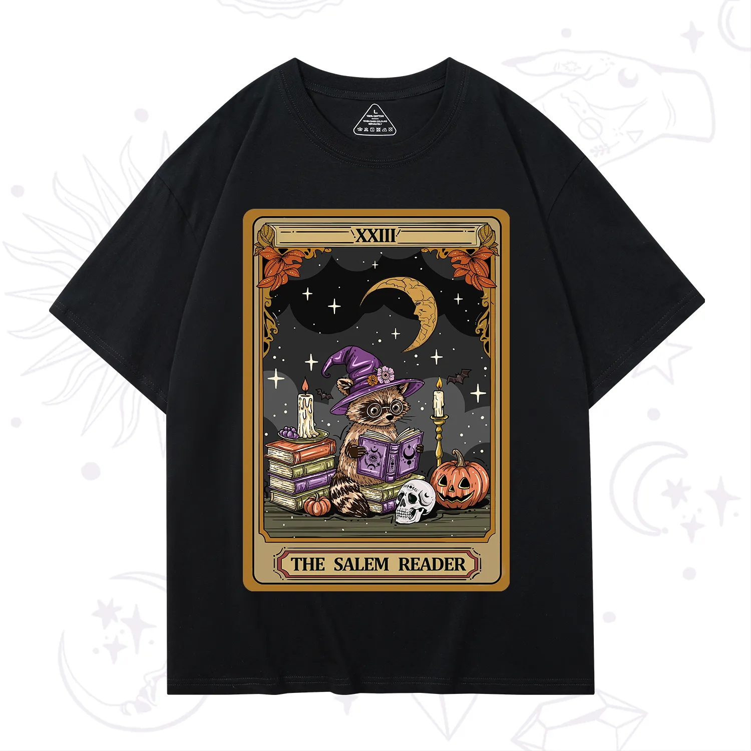 Purplehecate The Salem Reader Tarot T-Shirt