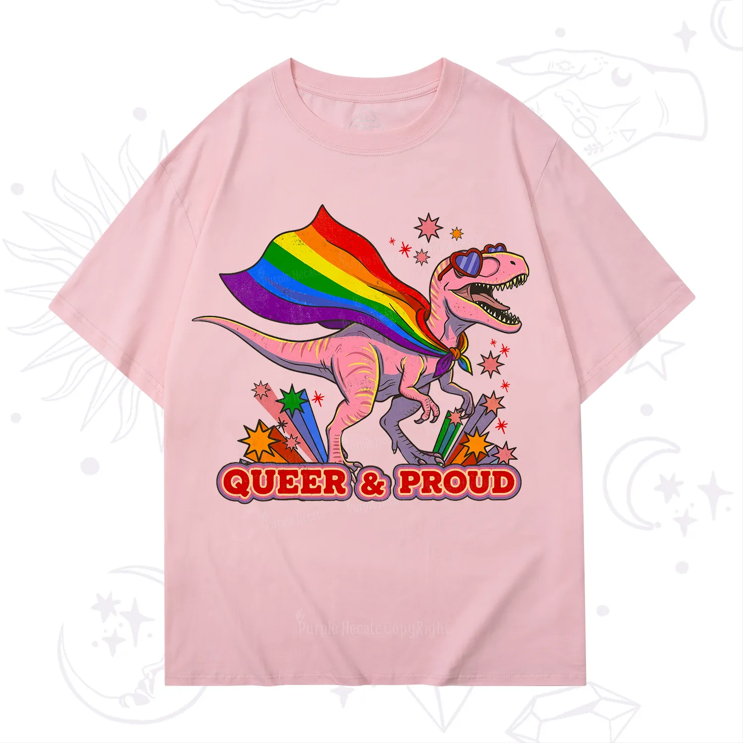 Purplehecate Queer and Proud T-Shirt