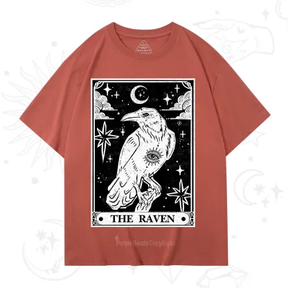 Purplehecate The Raven Tarot T-Shirt