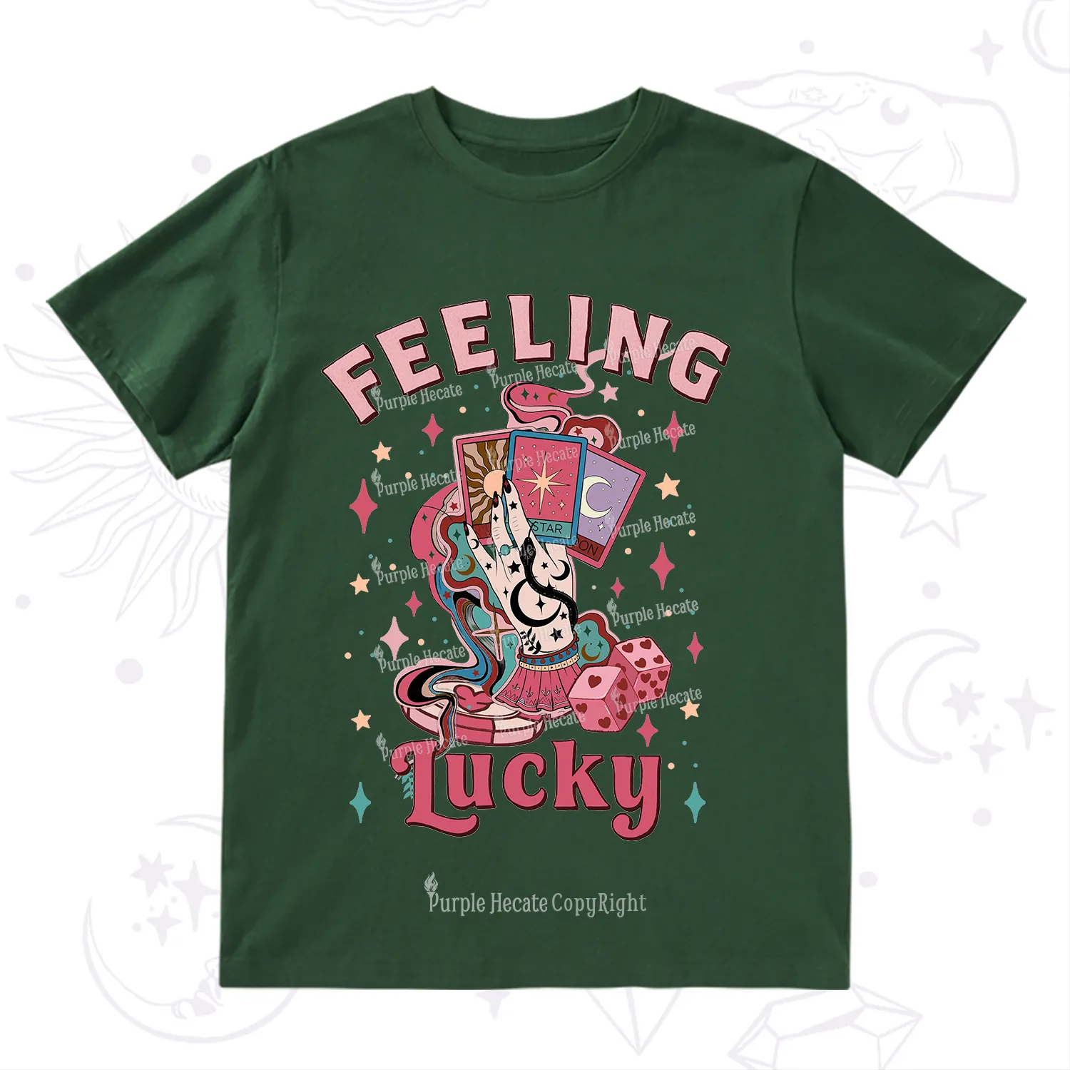 Purplehecate Feeling Lucky Valentine T-Shirt