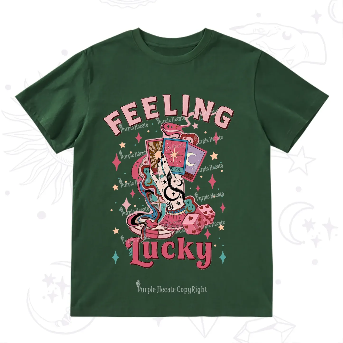 Purplehecate Feeling Lucky Valentine T-Shirt