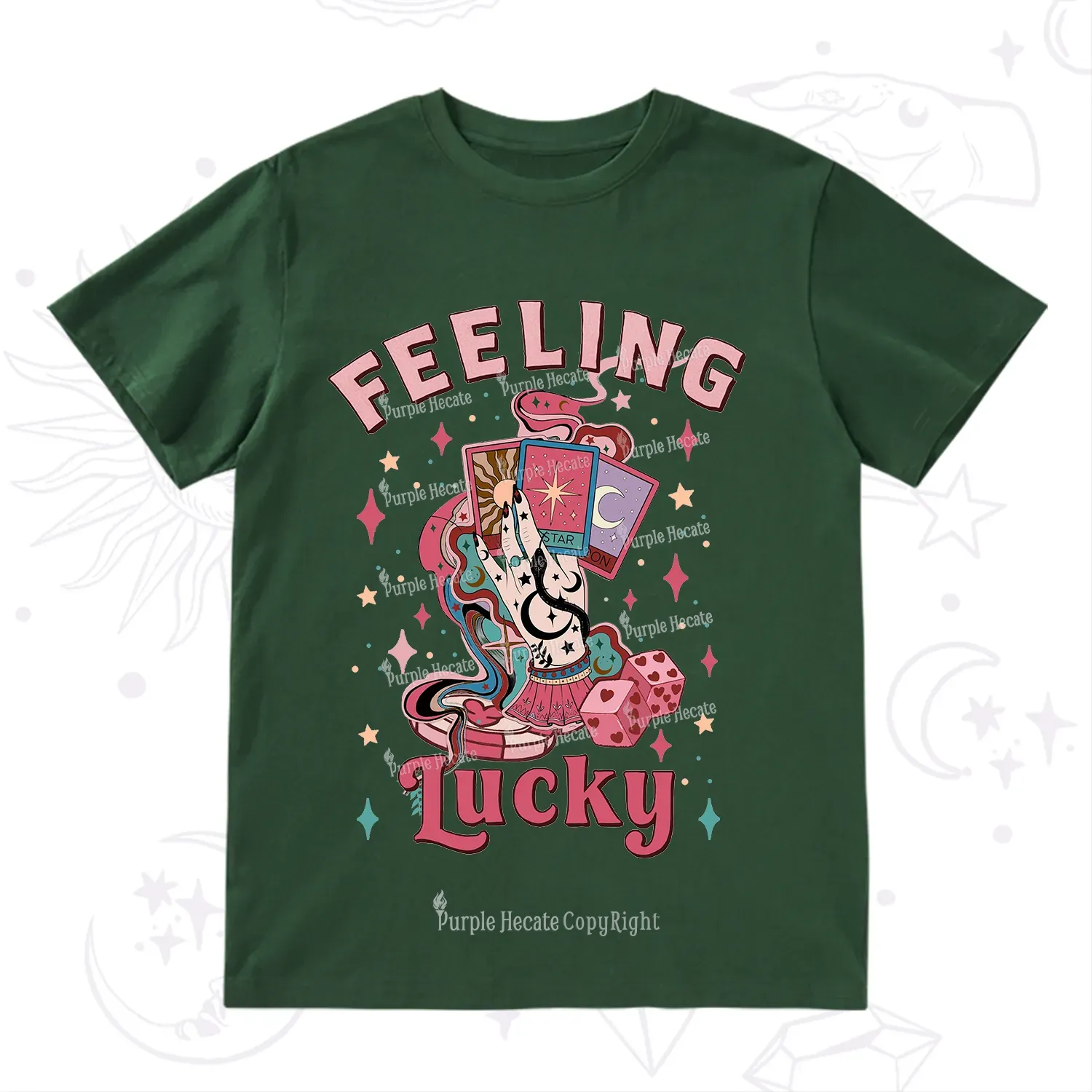 Purplehecate Feeling Lucky Valentine T-Shirt