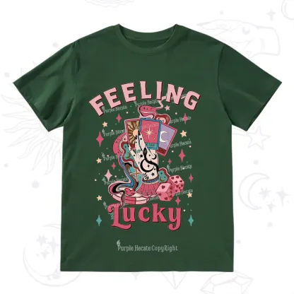Purplehecate Feeling Lucky Valentine T-Shirt
