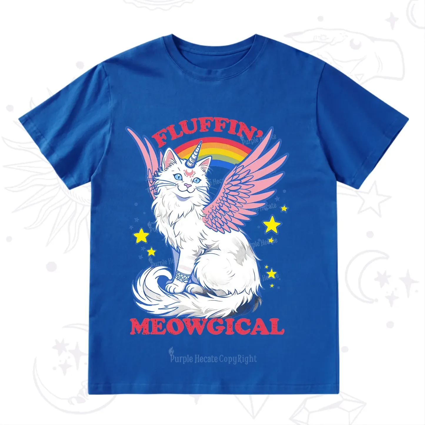 Purplehecate Fluffin Meowgical T-Shirt