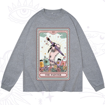 Purplehecate The Painter Tarot Long Sleeve T-Shirt