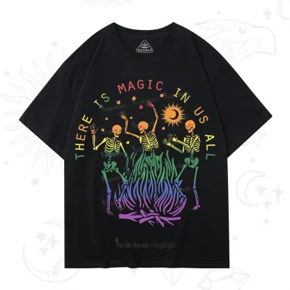 Purplehecate Pride Outfit There is Magic in Us All Back T-Shirt