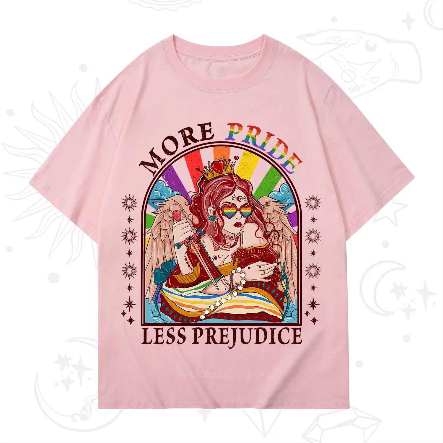Purplehecate More Pride Less Prejudice T-Shirt