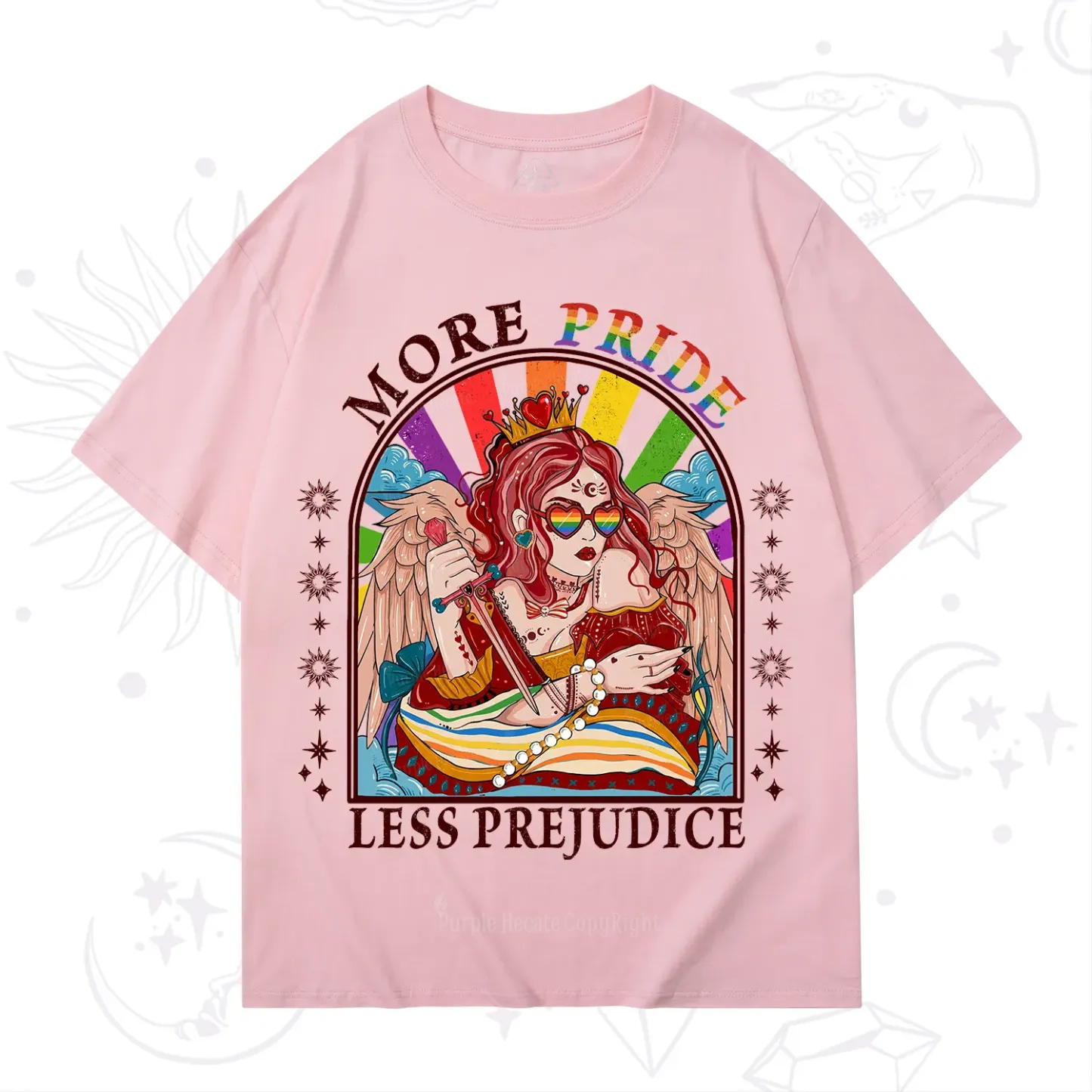 Purplehecate More Pride Less Prejudice T-Shirt