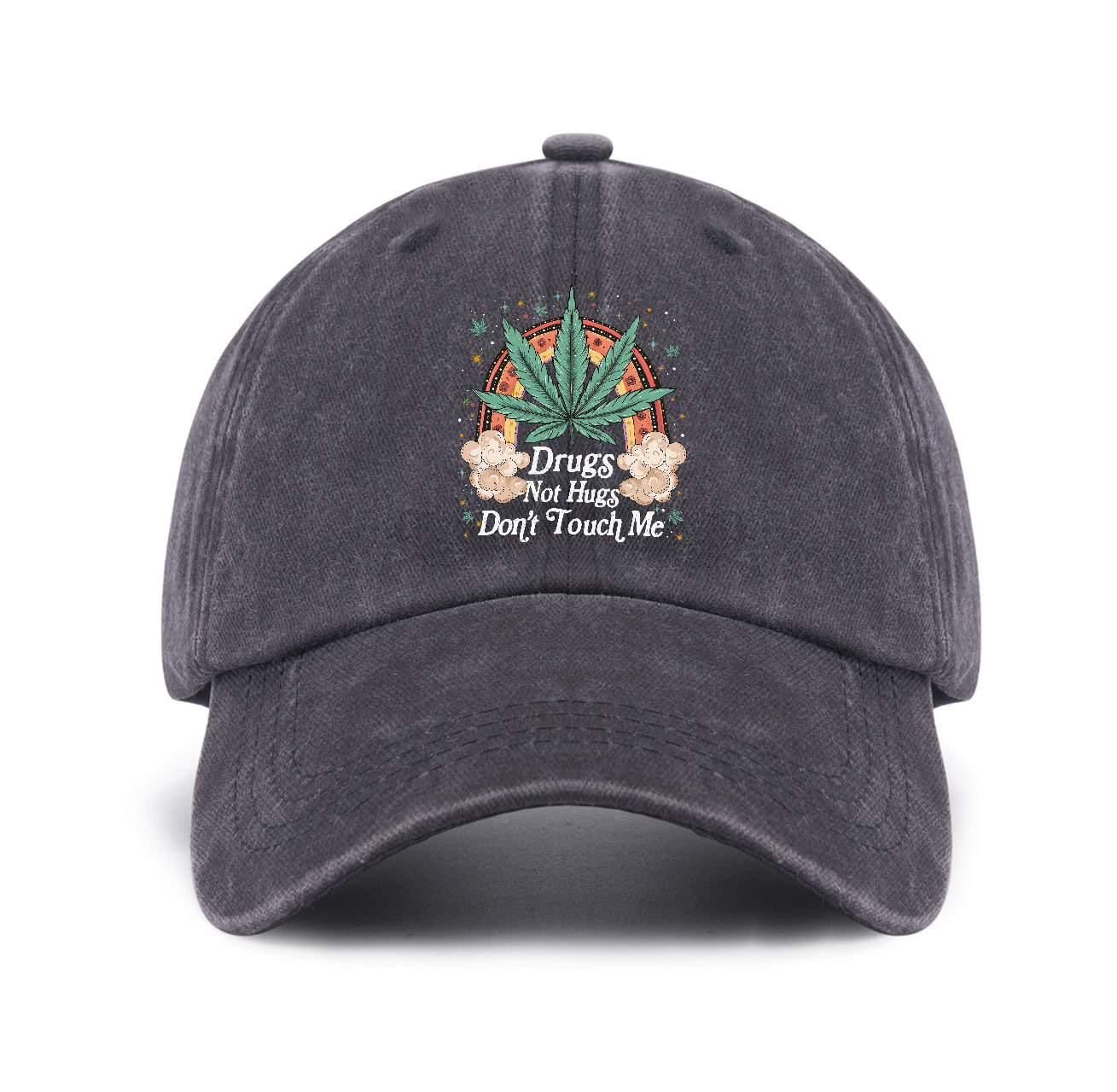 Purplehecate Drugs Not Hugs Baseball Cap