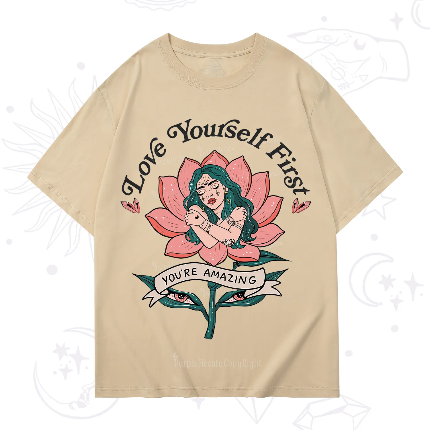 Purplehecate Love Yourself First T-Shirt