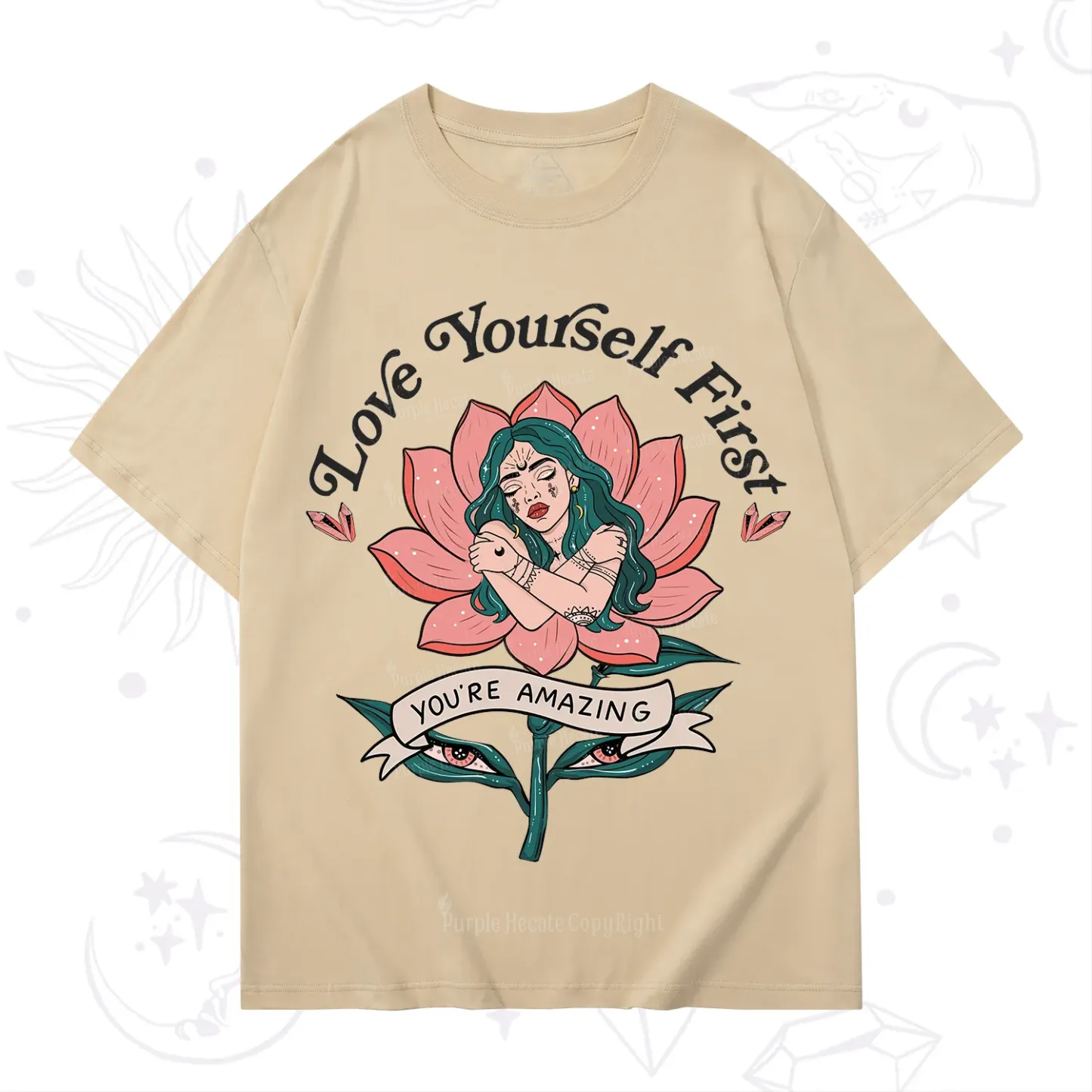 Purplehecate Love Yourself First T-Shirt