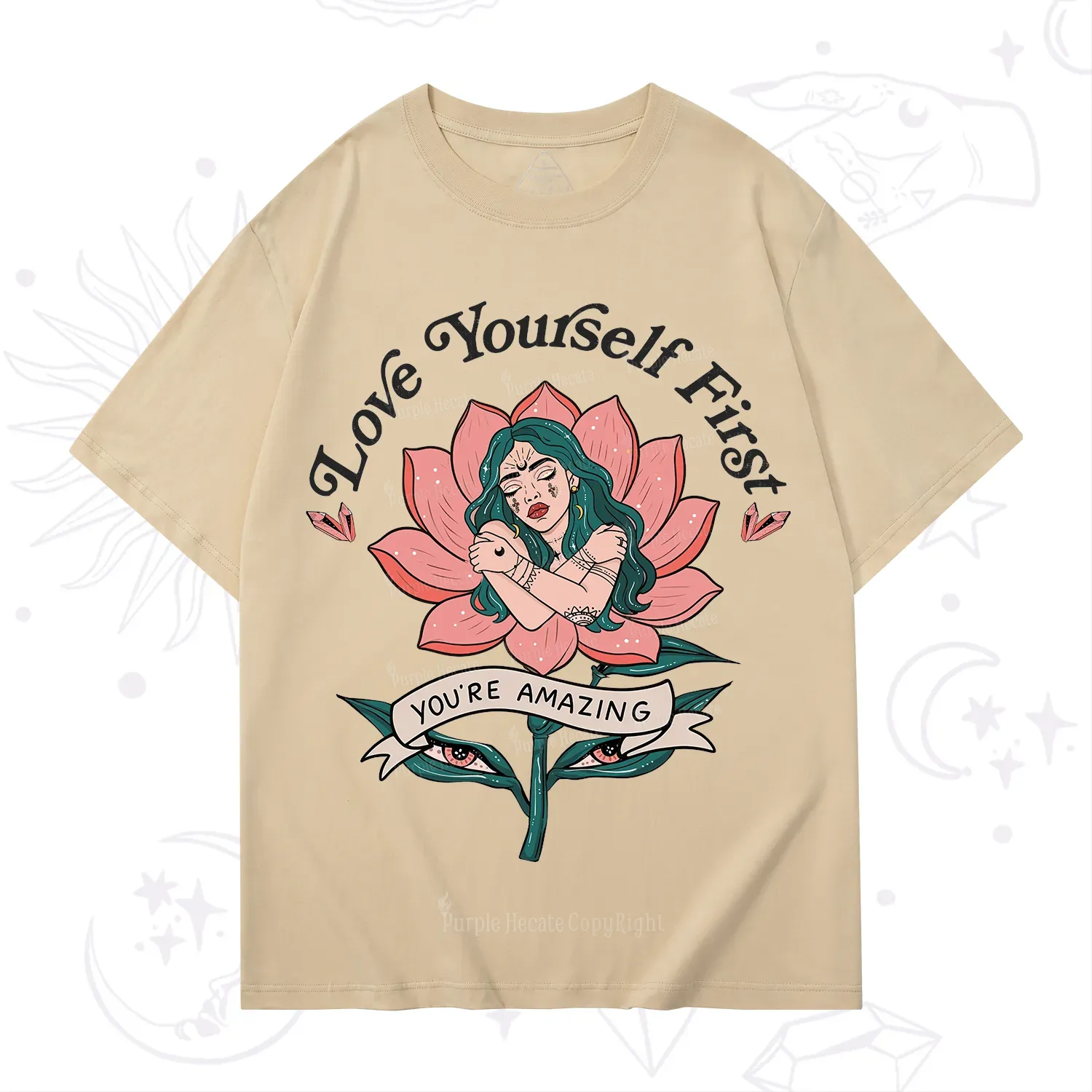 Purplehecate Love Yourself First T-Shirt
