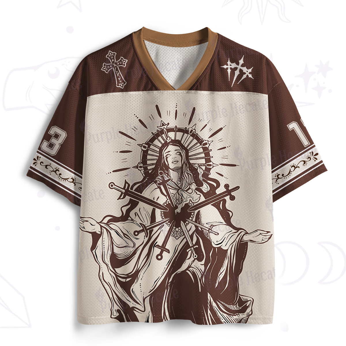 Purplehecate I'm Fine Mesh Jersey