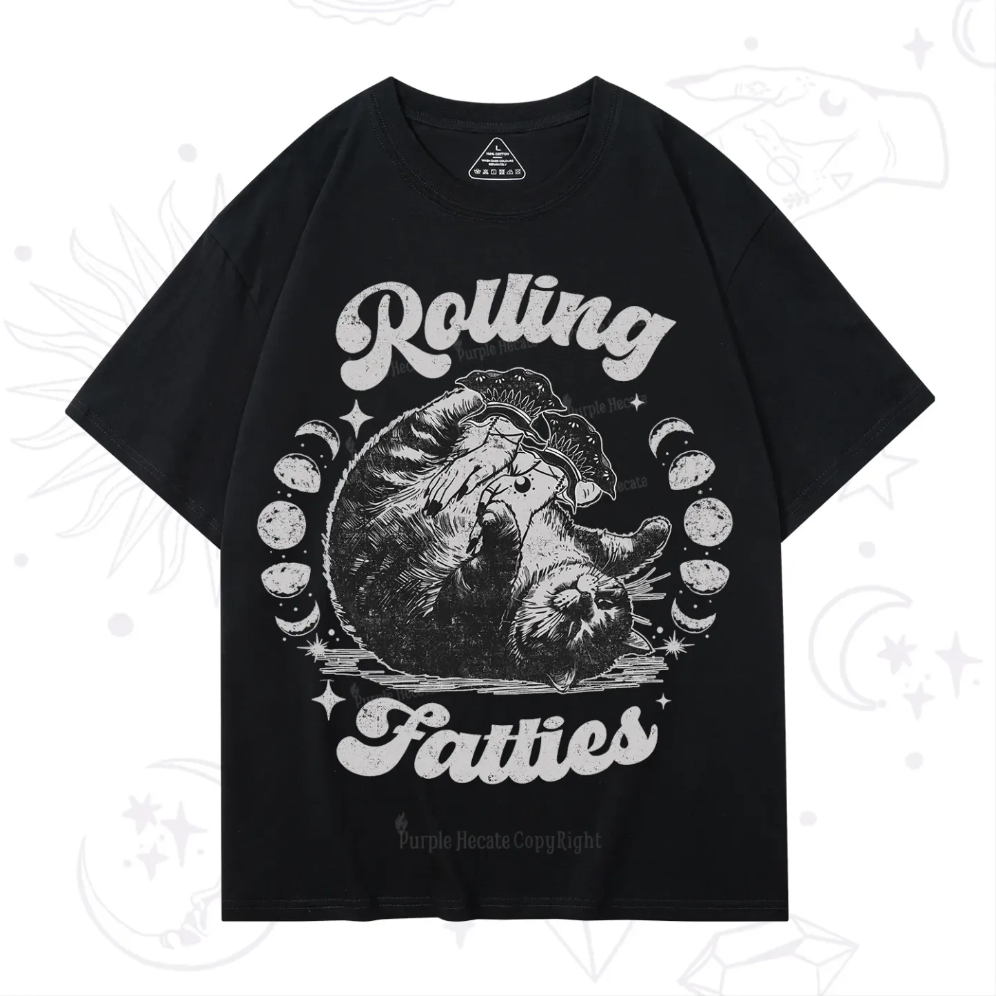 Purplehecate Funny Rolling Fatties T-Shirt