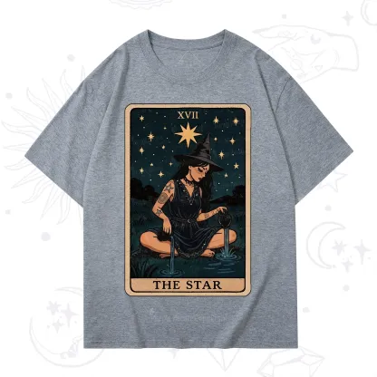 Purplehecate The Star Witch Tarot T-Shirt