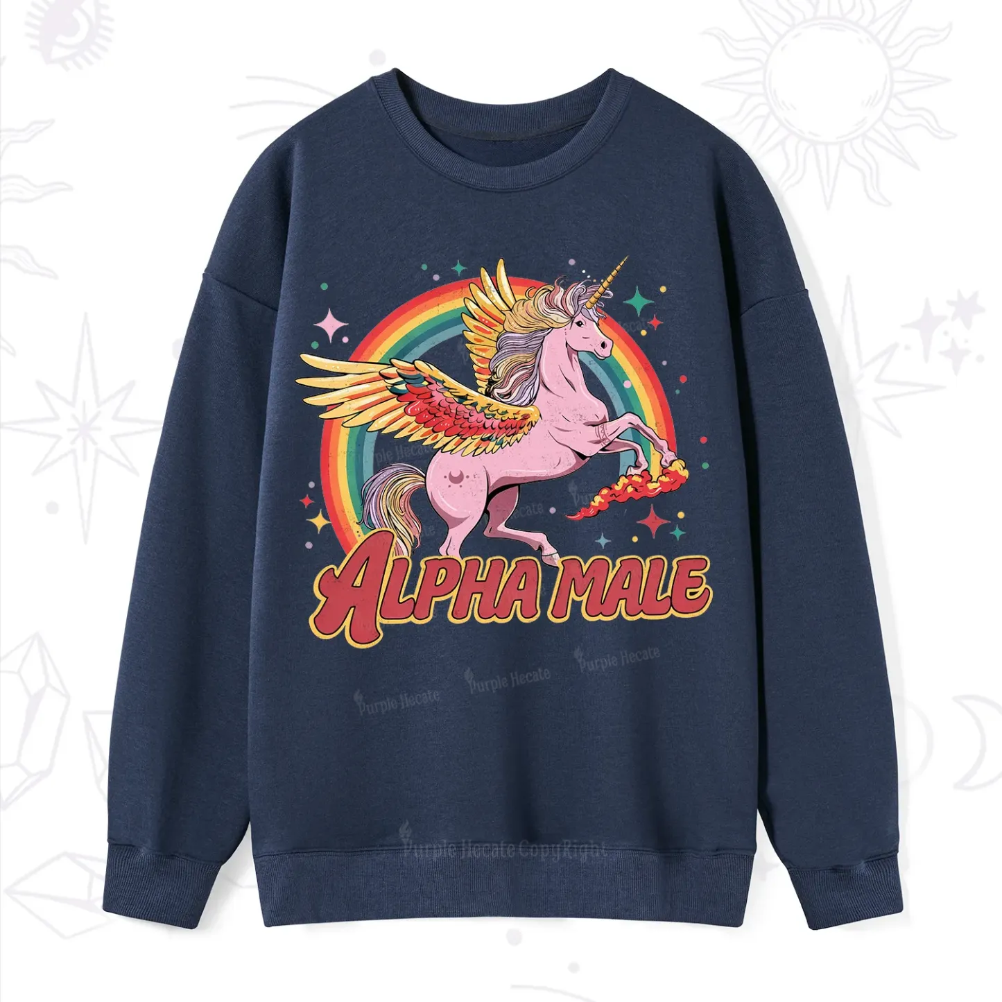 Purplehecate Alpha Male Sweatshirt