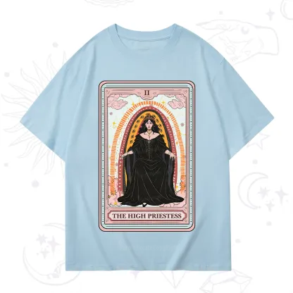 Purplehecate The High Priestess Tarot T-Shirt