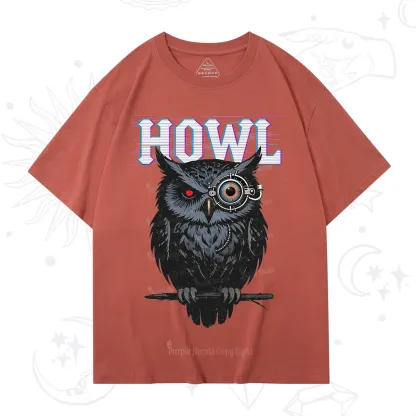 Purplehecate Howl Owl T-Shirt