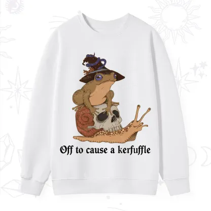 Purplehecate Off To Cause A Kerfuffle Sweatshirt