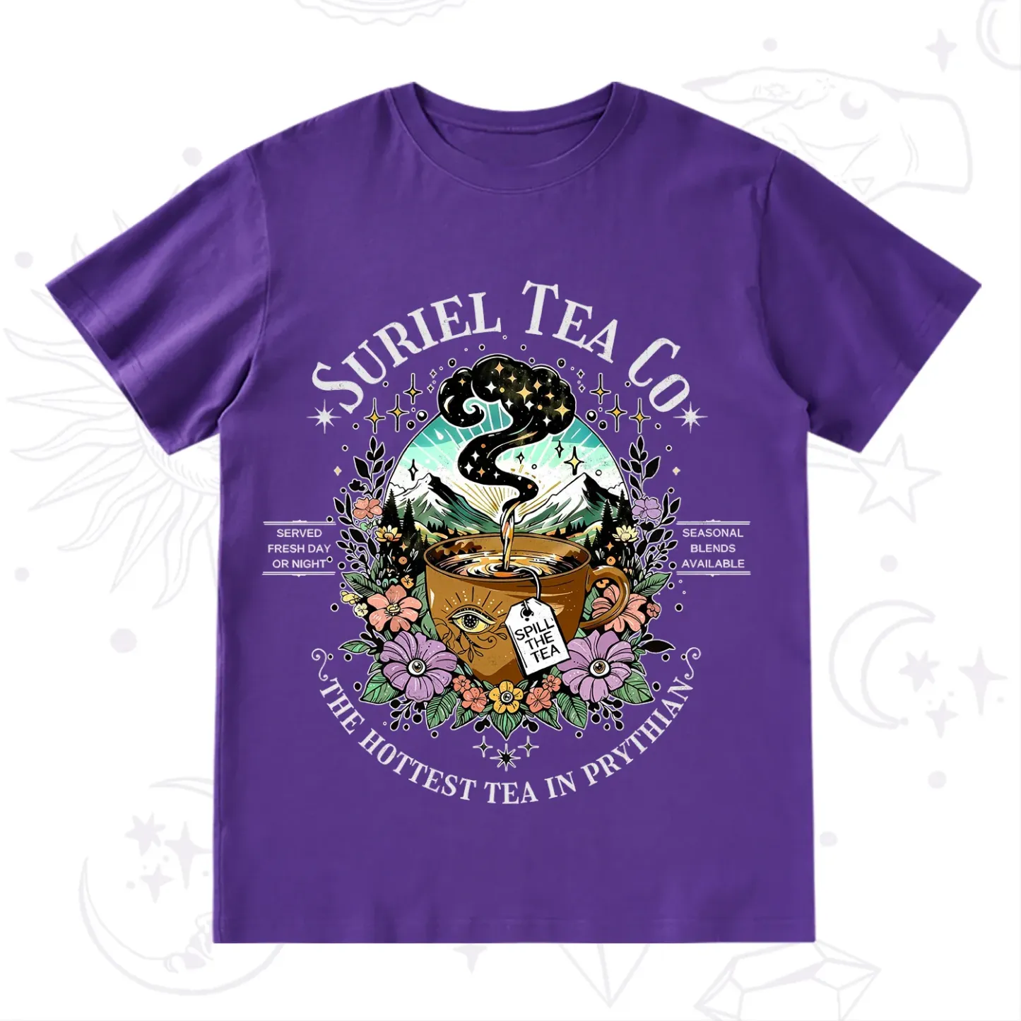 Purplehecate The Forest Tea Oracle T-Shirt