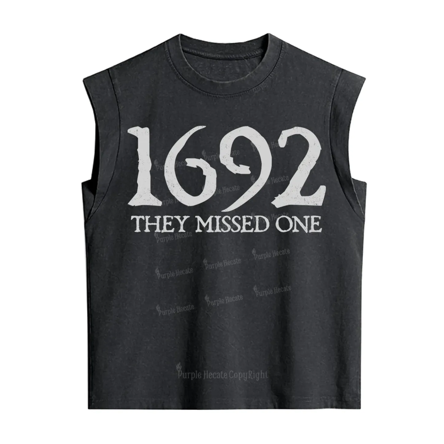 Purplehecate 1692 They Missed One Vintage Washed Tank
