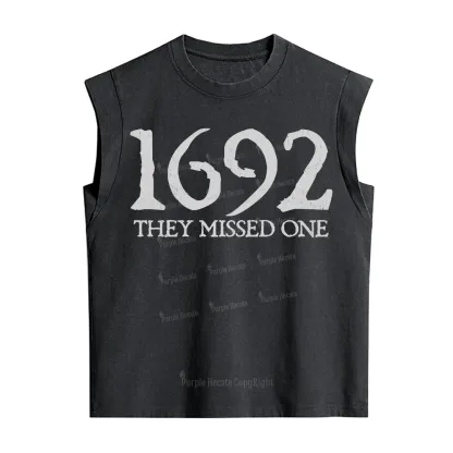 Purplehecate 1692 They Missed One Vintage Washed Tank