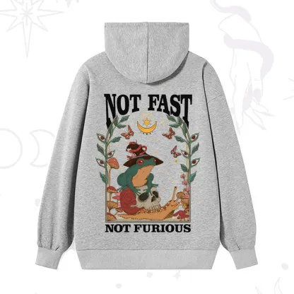 Purplehecate Not Fast Not Furious Hoodie