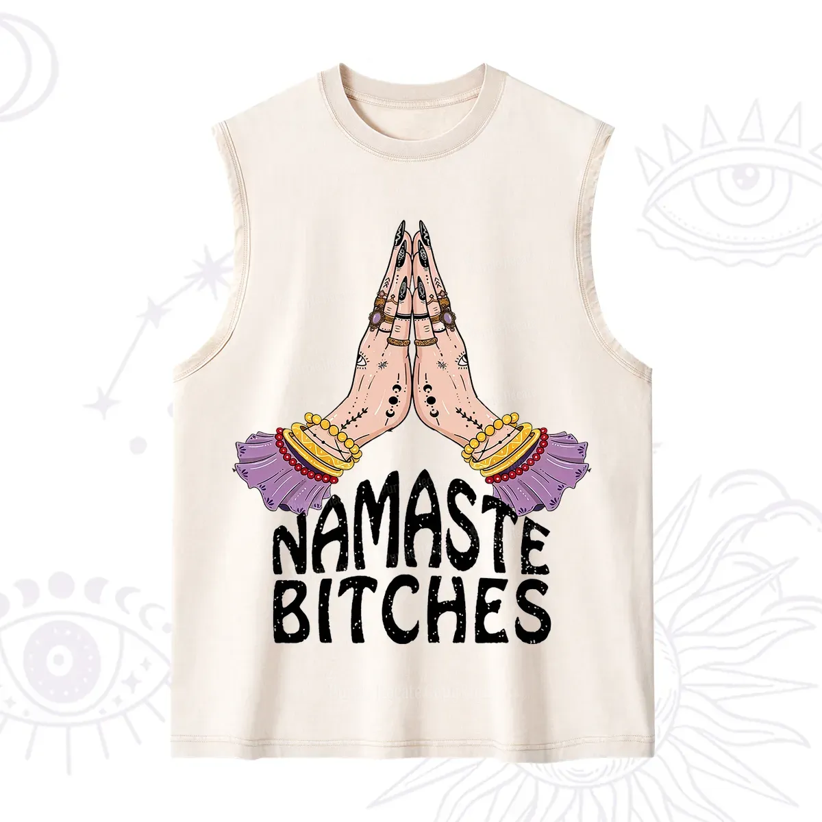 Purplehecate Namaste?Bitches Washed Tank