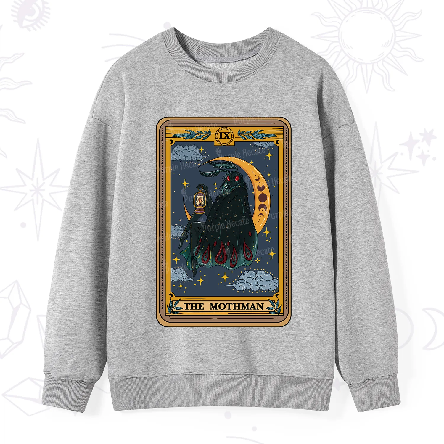 Purplehecate The Mothmen Tarot Sweatshirt