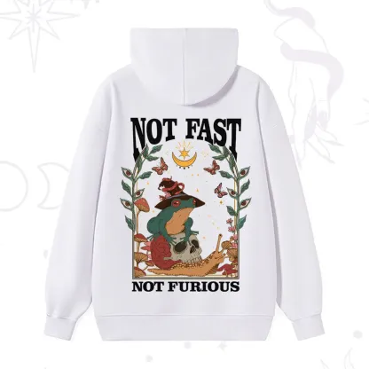 Purplehecate Not Fast Not Furious Hoodie