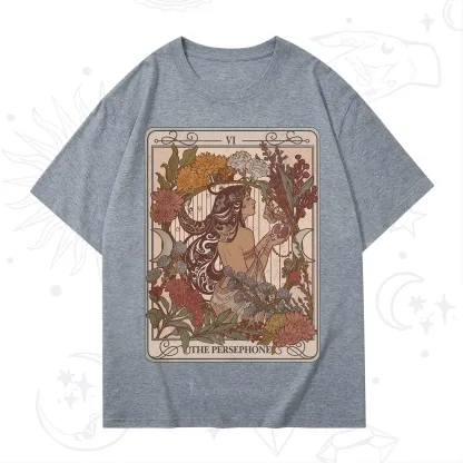 Purplehecate The Persephone Goddess Tarot Card T-Shirt