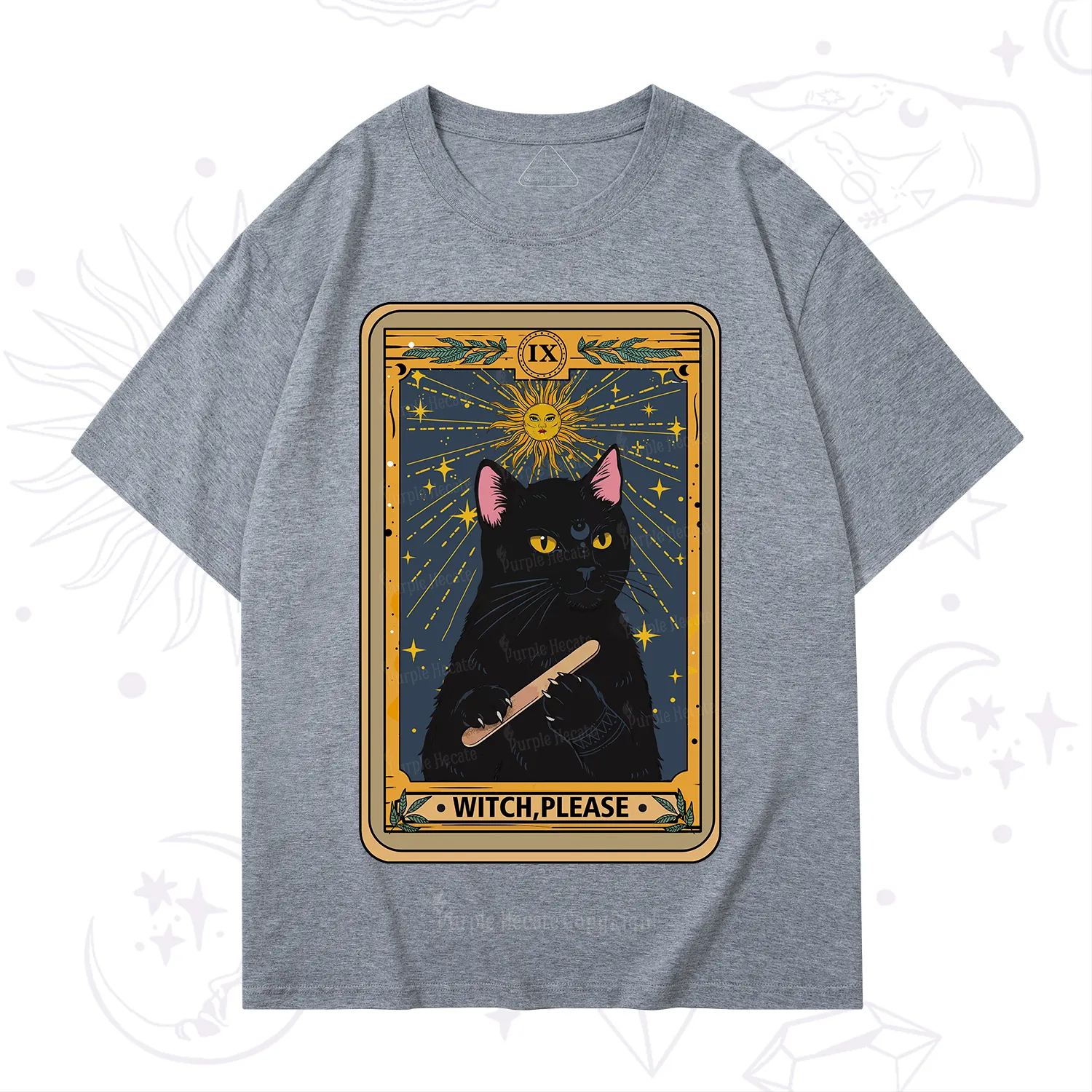 Purplehecate The Witch Please Tarot T-Shirt
