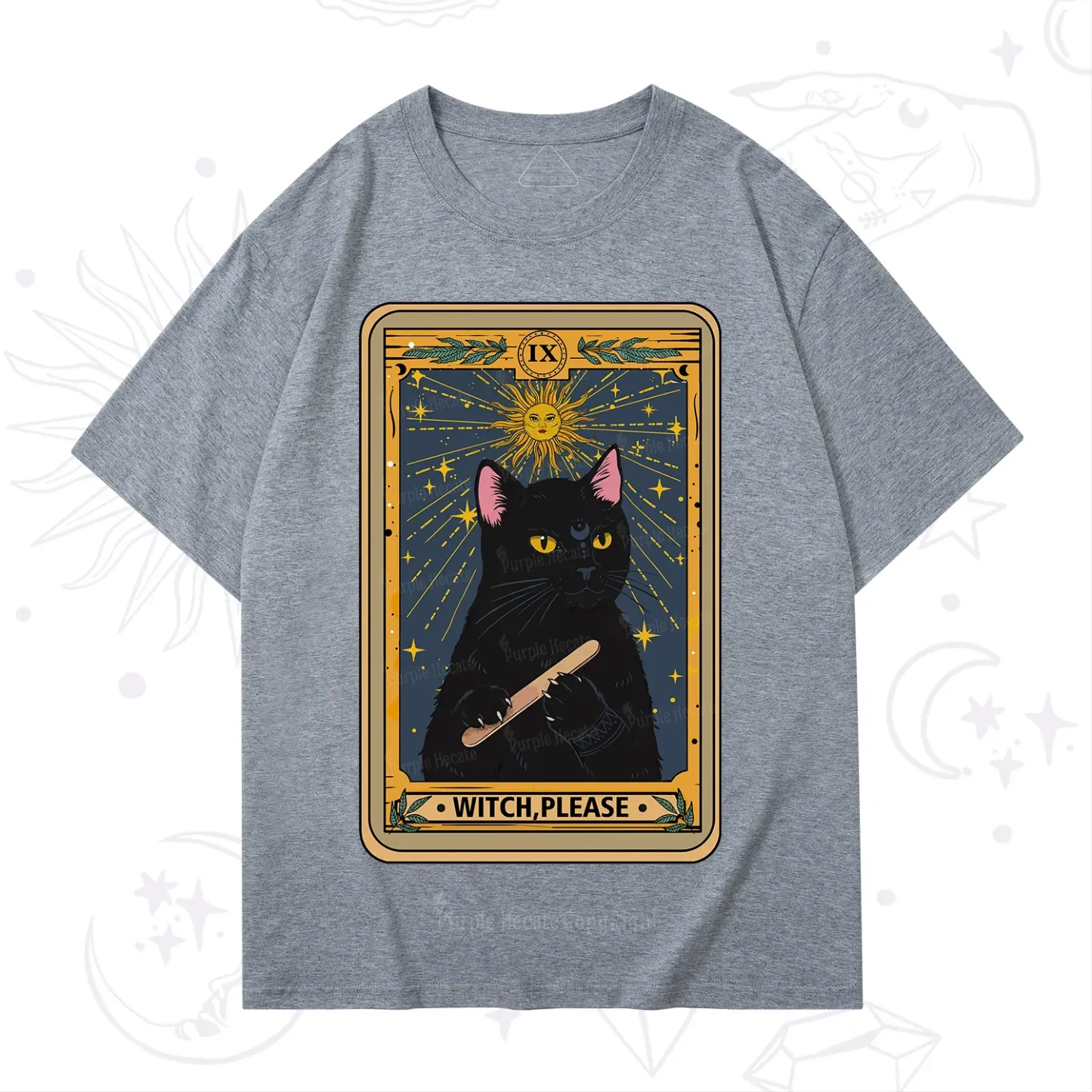 Purplehecate The Witch Please Tarot T-Shirt