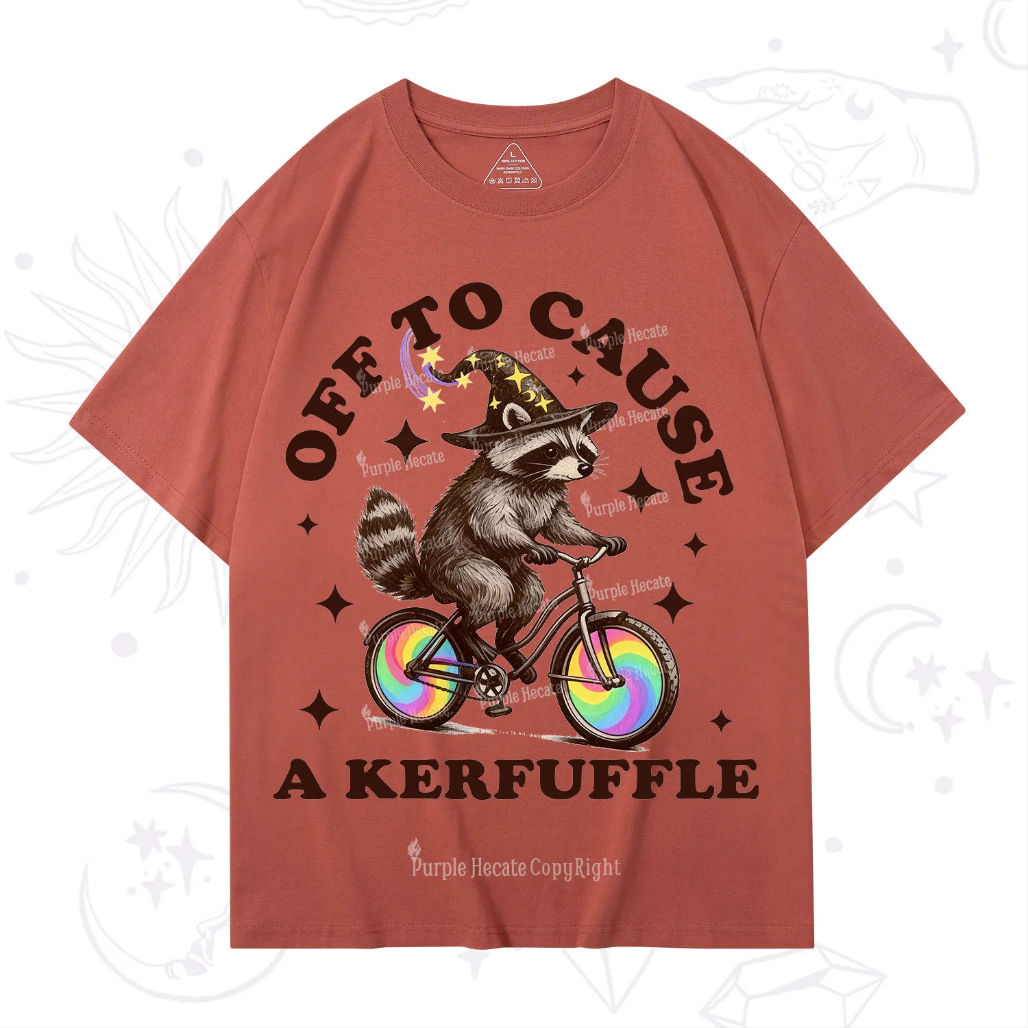 Purplehecate Off To Cause A Kerfuffle T-Shirt