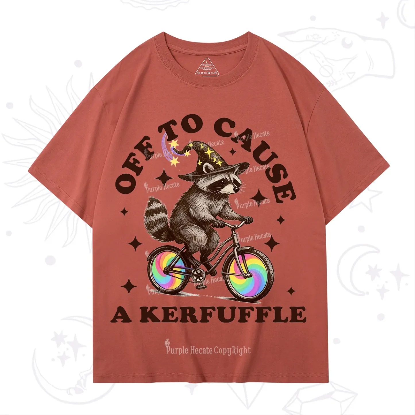 Purplehecate Off To Cause A Kerfuffle T-Shirt