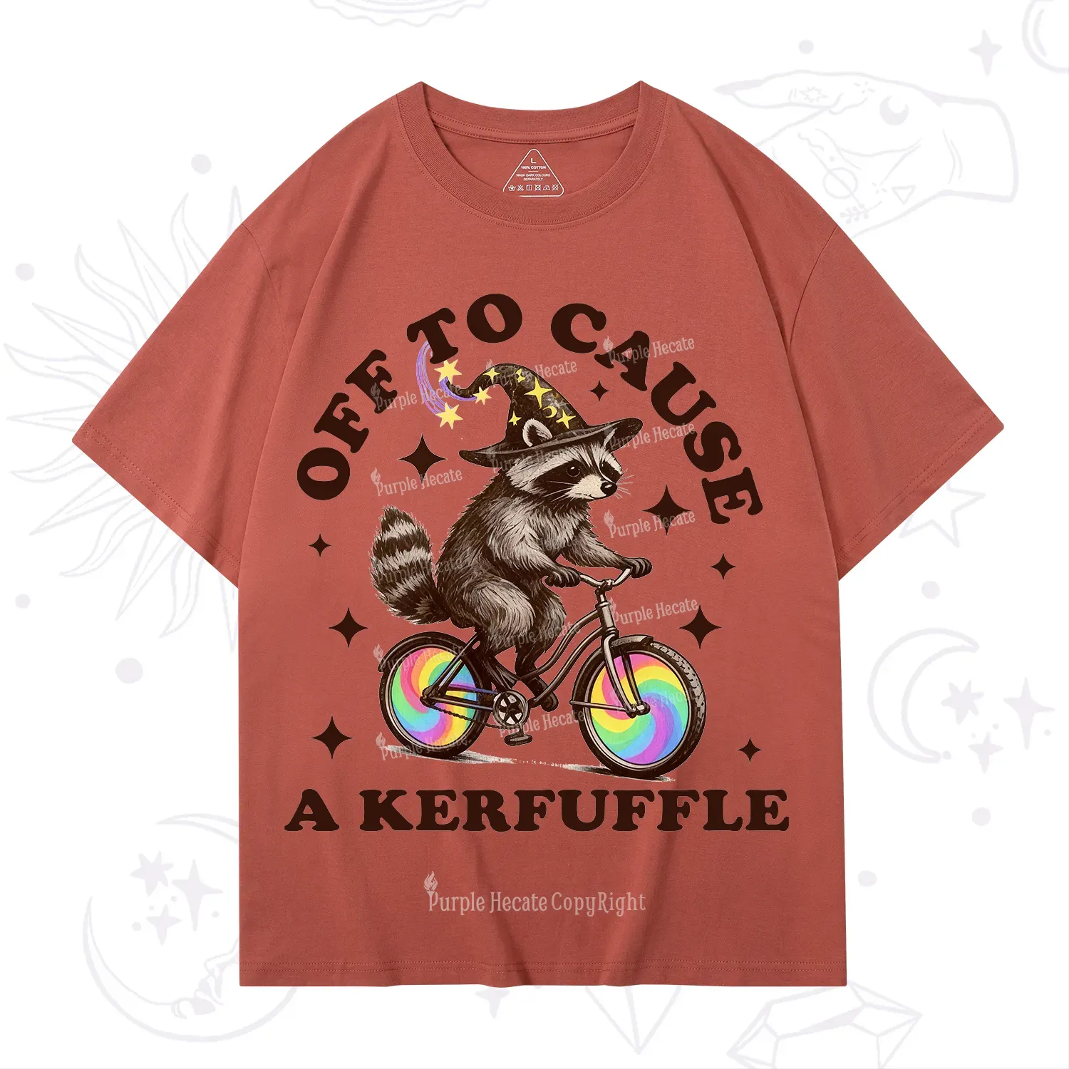 Purplehecate Off To Cause A Kerfuffle T-Shirt