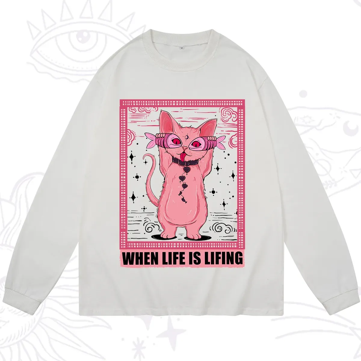 Purplehecate When Life Is Lifting Long Sleeve T-Shirt