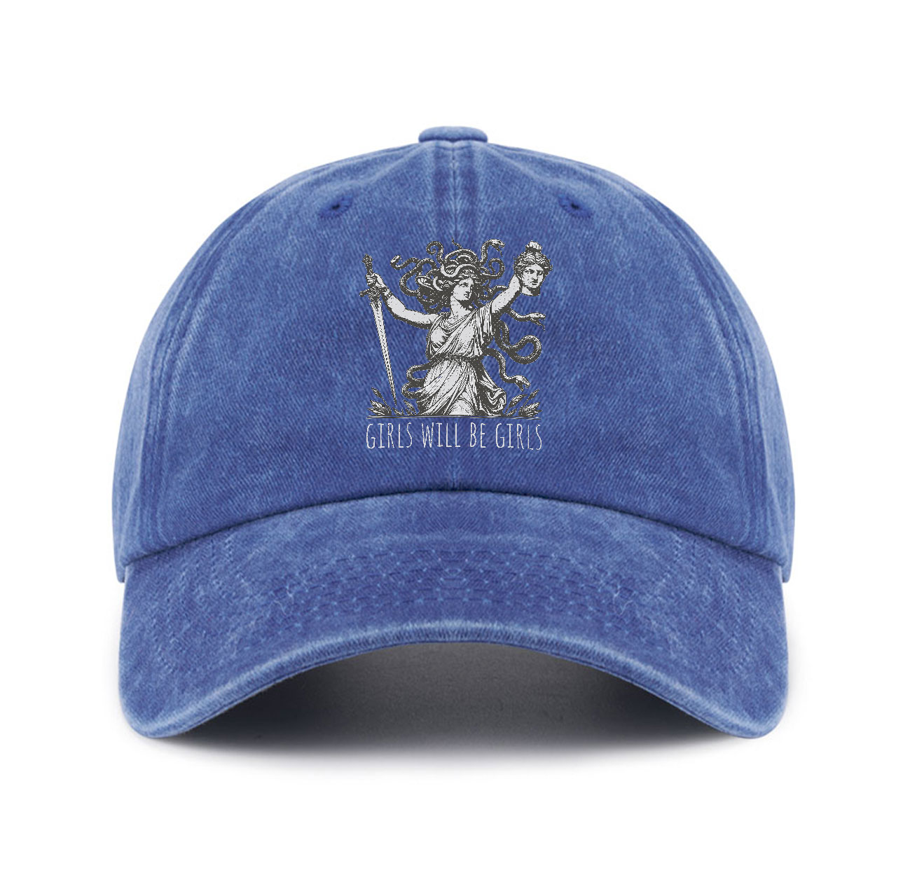Purplehecate Girls Will Be Girls Medusa Baseball Cap