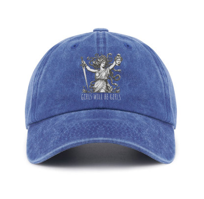 Purplehecate Girls Will Be Girls Medusa Baseball Cap