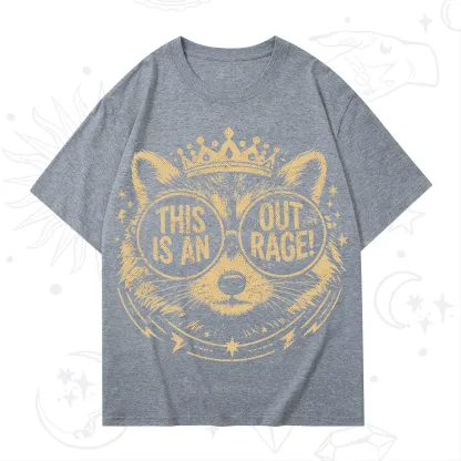 Purplehecate Royal Raccoon Rage T-Shirt