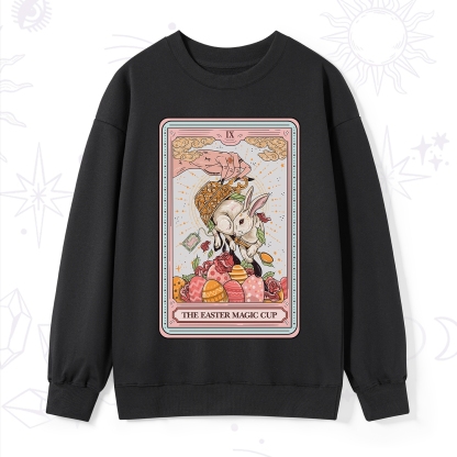 Purplehecate The Easter Magic Cup Tarot Sweatshirt