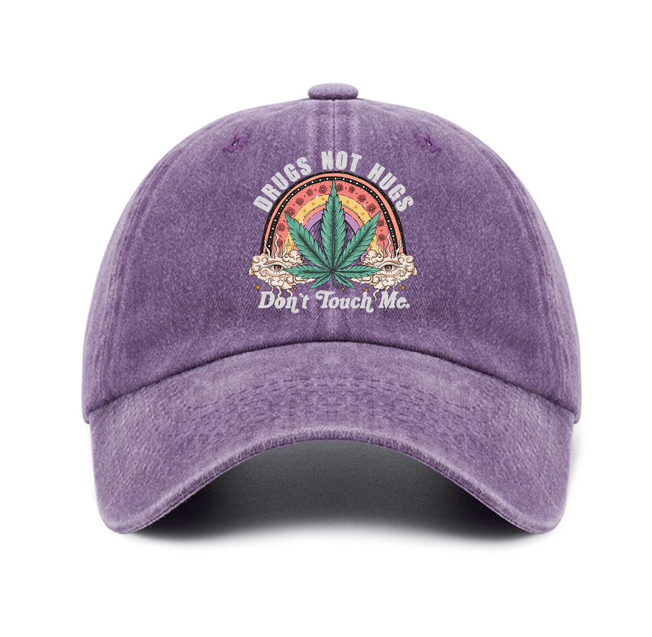 Purplehecate Drugs Not Hugs Baseball Cap