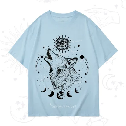 Purplehecate Howling Wolf T-Shirt