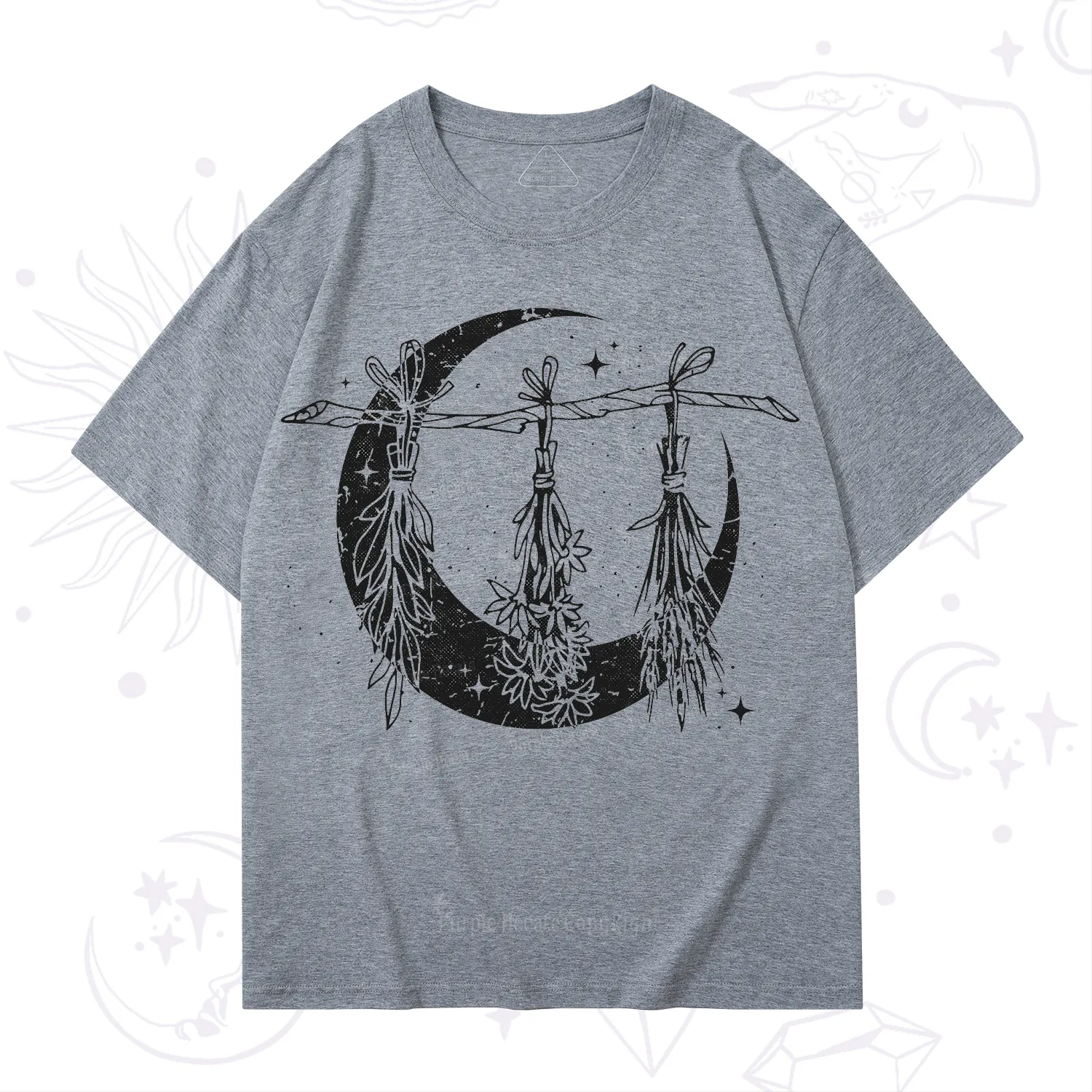 Purplehecate Witchy Moon Herbs T-Shirt