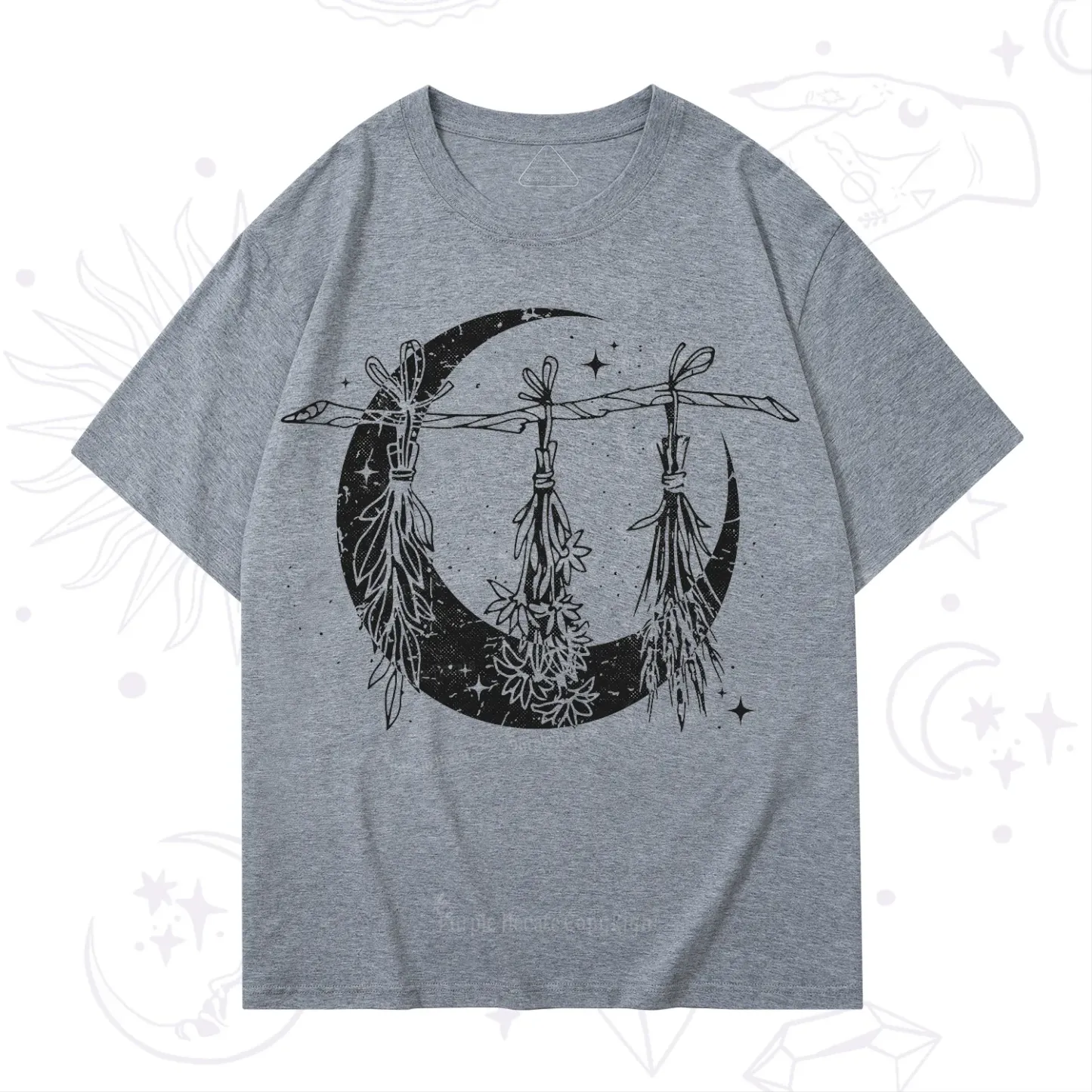 Purplehecate Witchy Moon Herbs T-Shirt