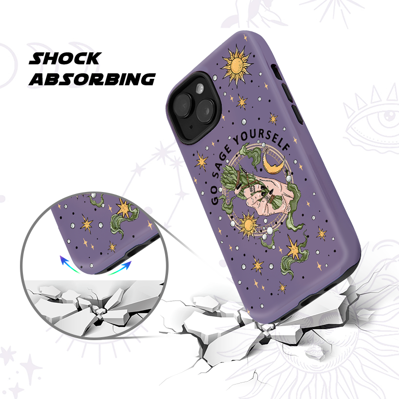 Purplehecate Go Sage Yourself Phone Case
