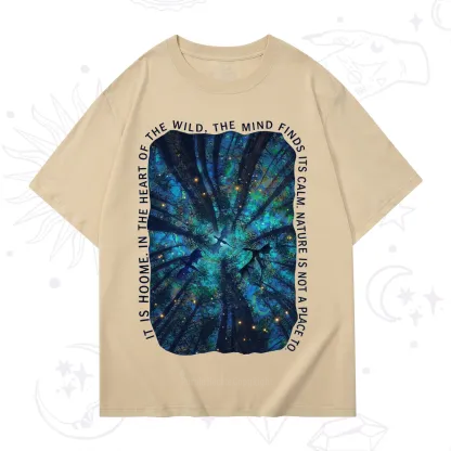 Purplehecate Forest Mindscape Night Sky T-Shirt
