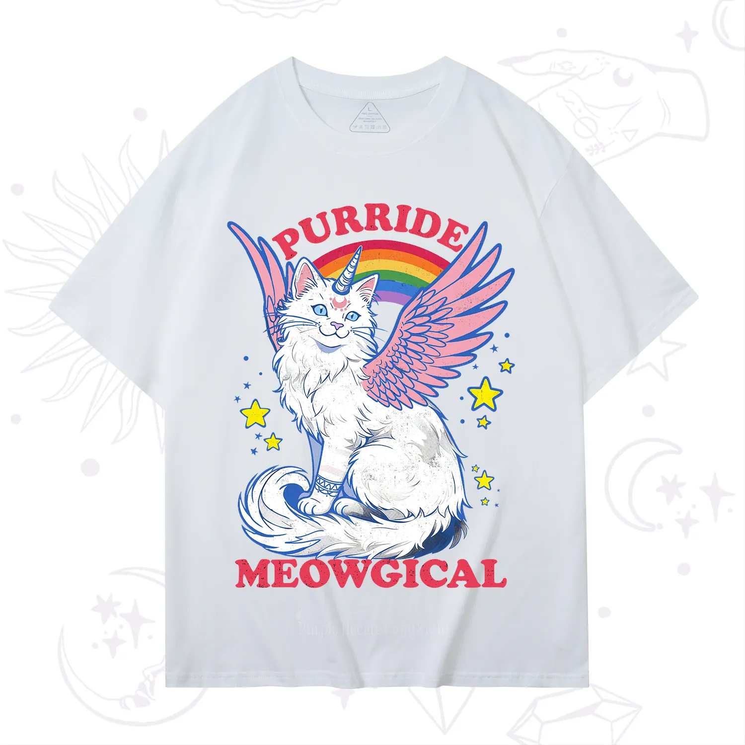 Purplehecate Purride Meowgical T-Shirt