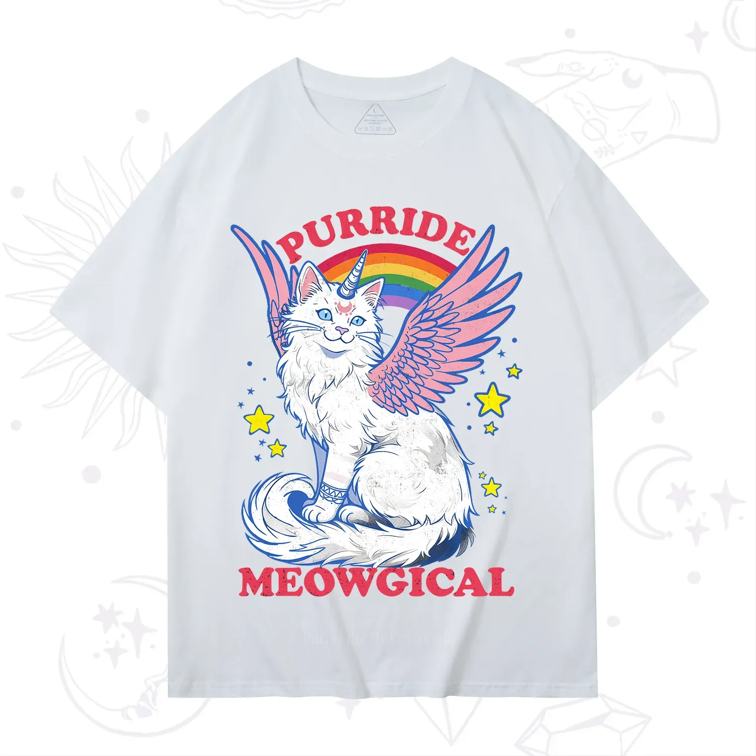Purplehecate Purride Meowgical T-Shirt